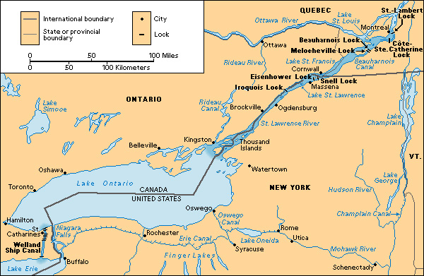 Saint Lawrence Seaway - Region