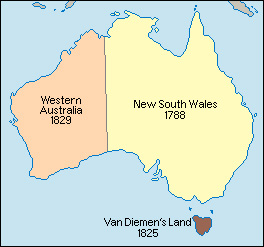 Australia in 1829