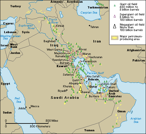 Petroleum in the Middle East