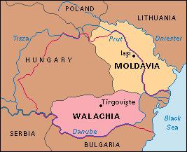 Romania in 1350