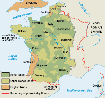 Capetian France in 1328