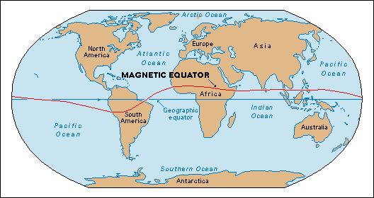 Magnetic equator