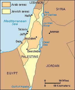 Palestine partition in 1947