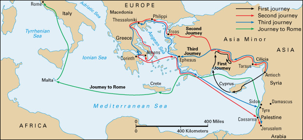 Journeys of Saint Paul