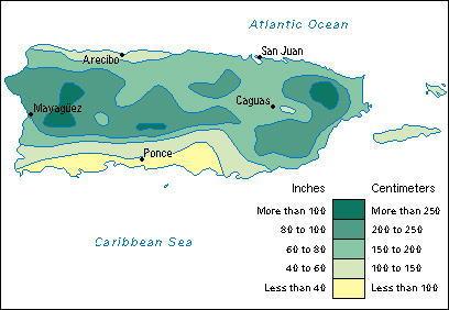 Puerto Rico precipitation