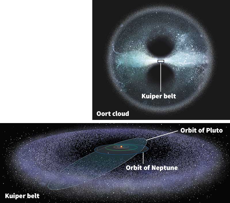 Where comets come from