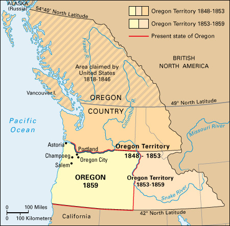 Oregon - History