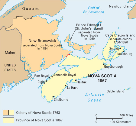 Nova Scotia - History