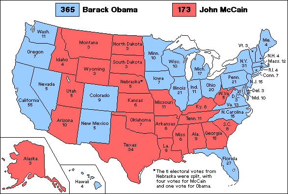 Electoral College 2008