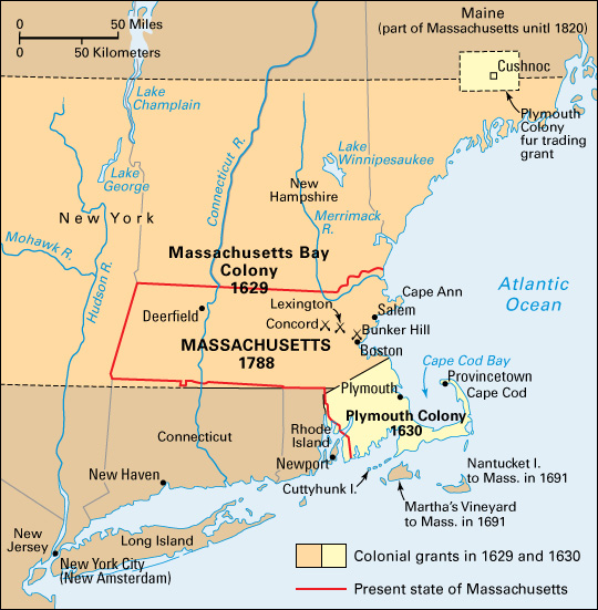 Massachusetts - History