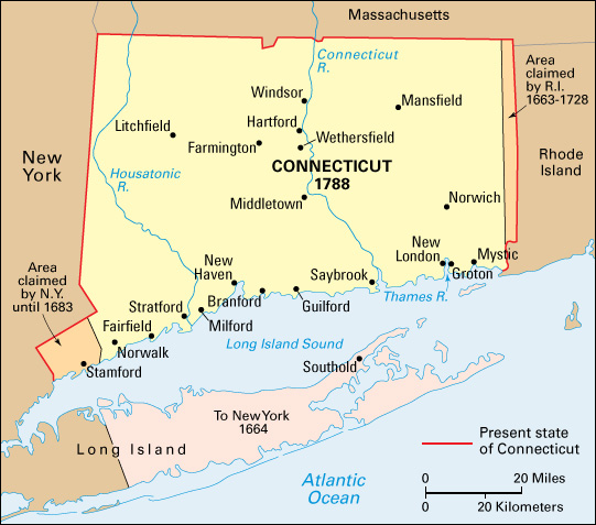 Connecticut - History