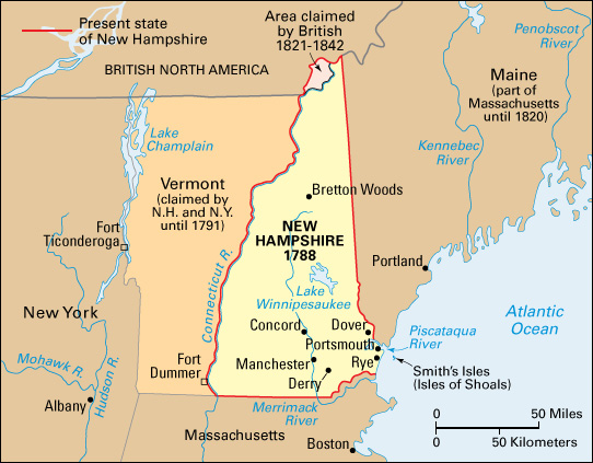 New Hampshire - History