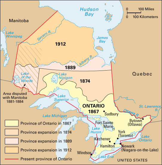 Ontario - History