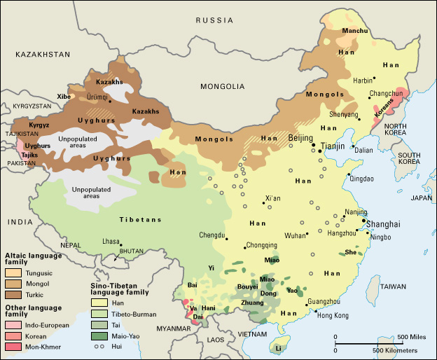 China - Ethnic Groups