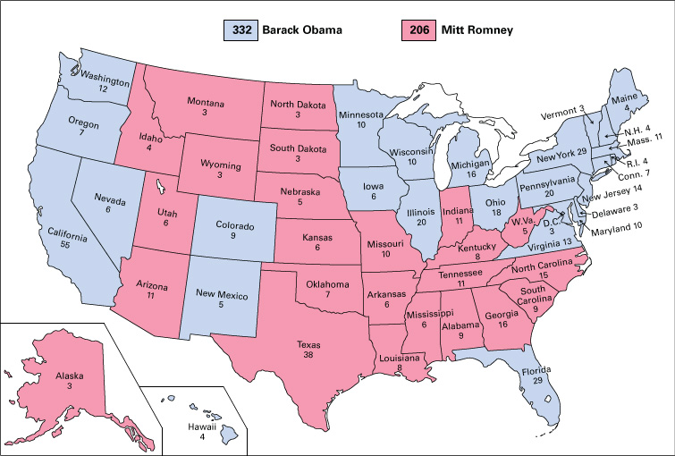 Electoral College 2012