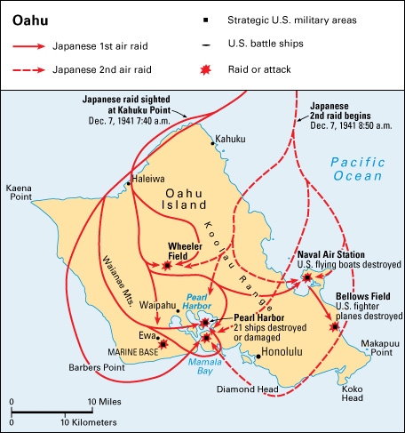 Overview of the Japanese attack on Pearl Harbor