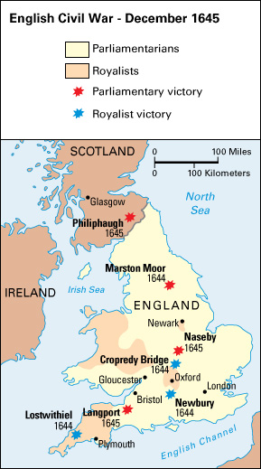 The English Civil War - December 1645