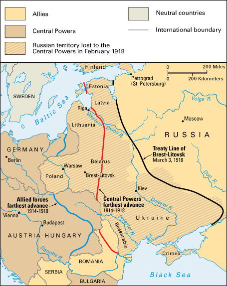 The Treaty of Brest-Litovsk