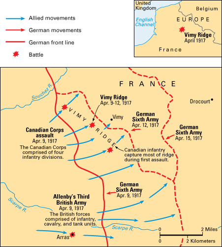 The Battle of Vimy Ridge