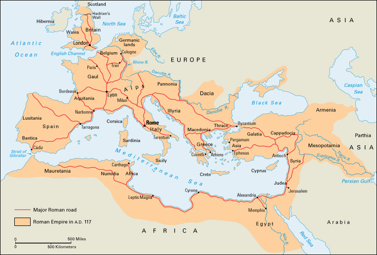 Roman roads