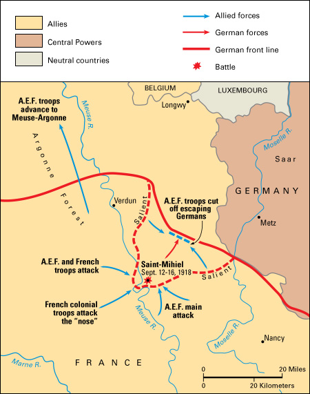 The Battle of Saint-Mihiel