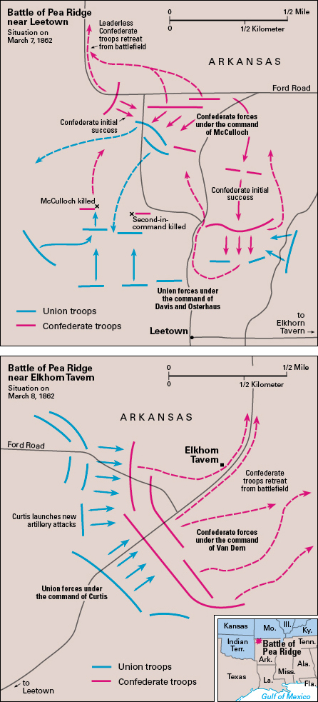 Battle of Pea Ridge, March 1862