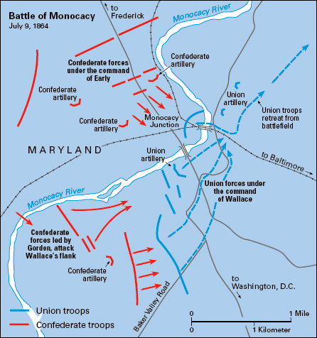 The Battle of Monocacy during the American Civil War