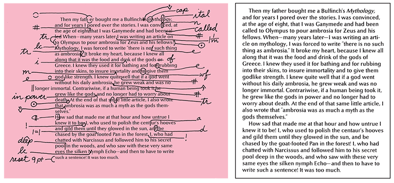 Proofreading marks