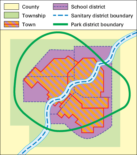 Metropolitan area governmental units