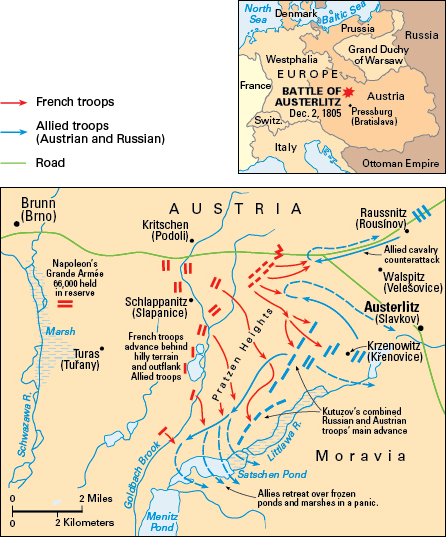 Battle of Austerlitz, 1805