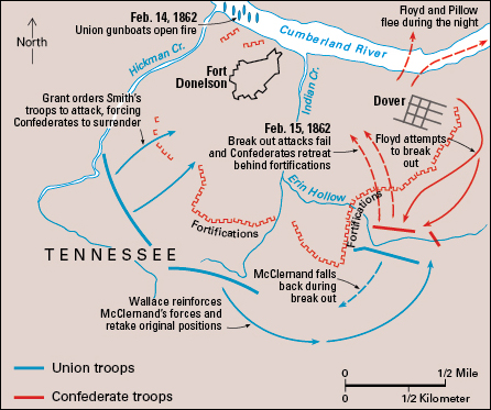 Battle of Fort Donelson, 1862