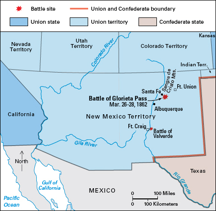 Battle of Glorieta Pass, 1862