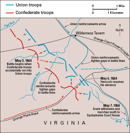 Battle of the Wilderness, 1864