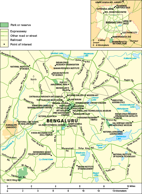 Bengaluru, India: City and points of interest