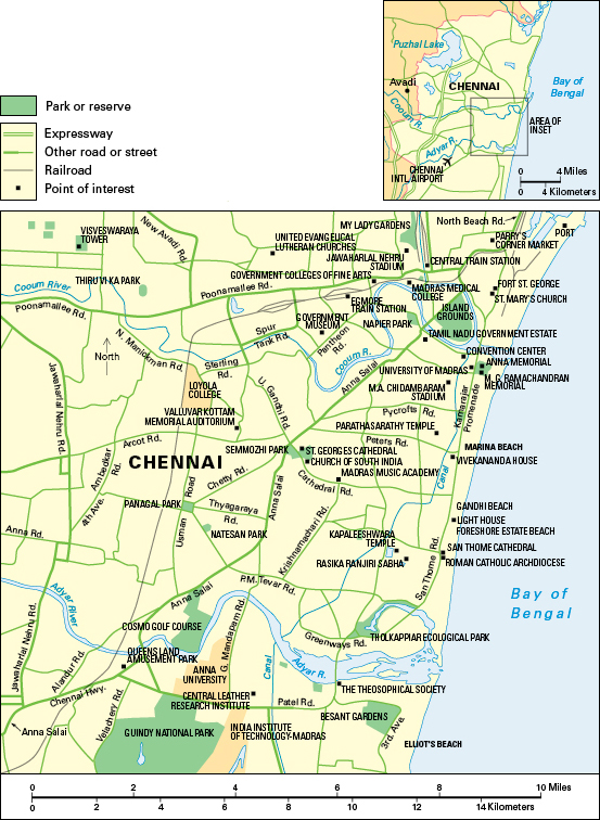 Chennai, India: City and points of interest