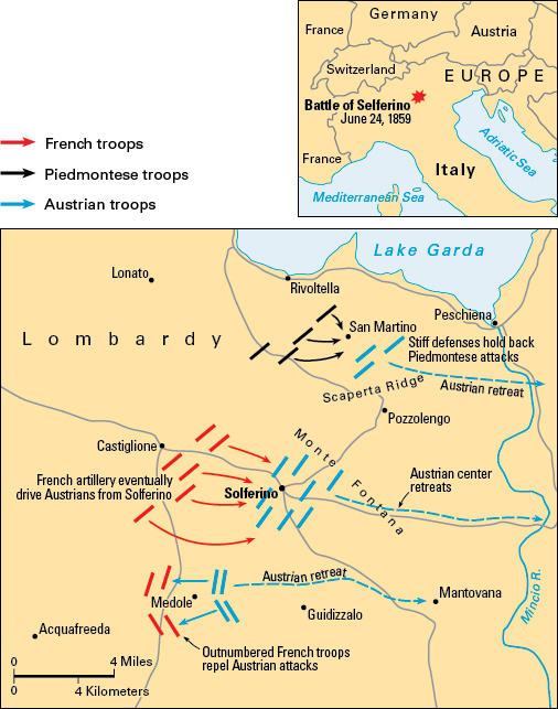 Battle of Solferino, 1859