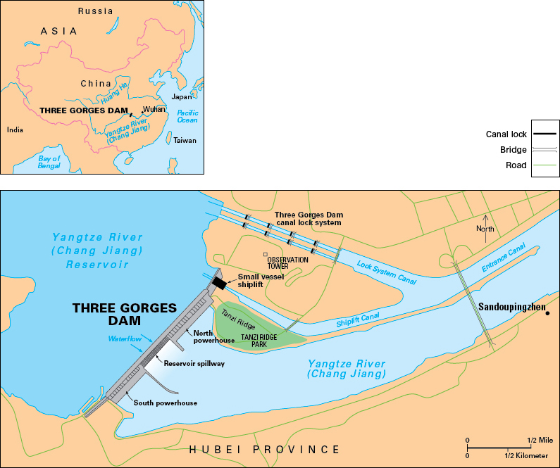 Three Gorges Dam in China