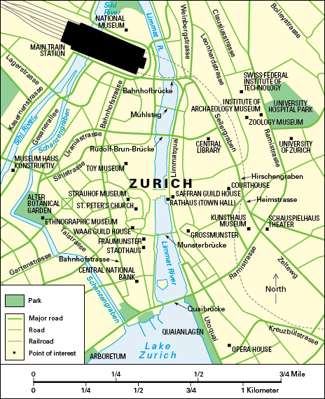 Zurich, Switzerland: City and points of interest