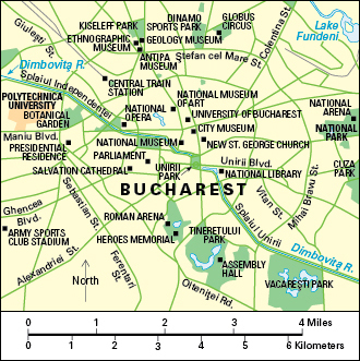 Bucharest, Romania: City and points of interest