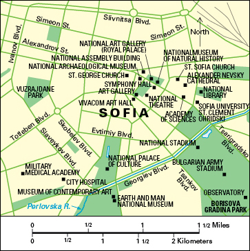 Sofia, Bulgaria: City and points of interest