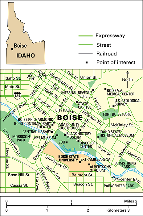 Boise, Idaho: City and points of interest