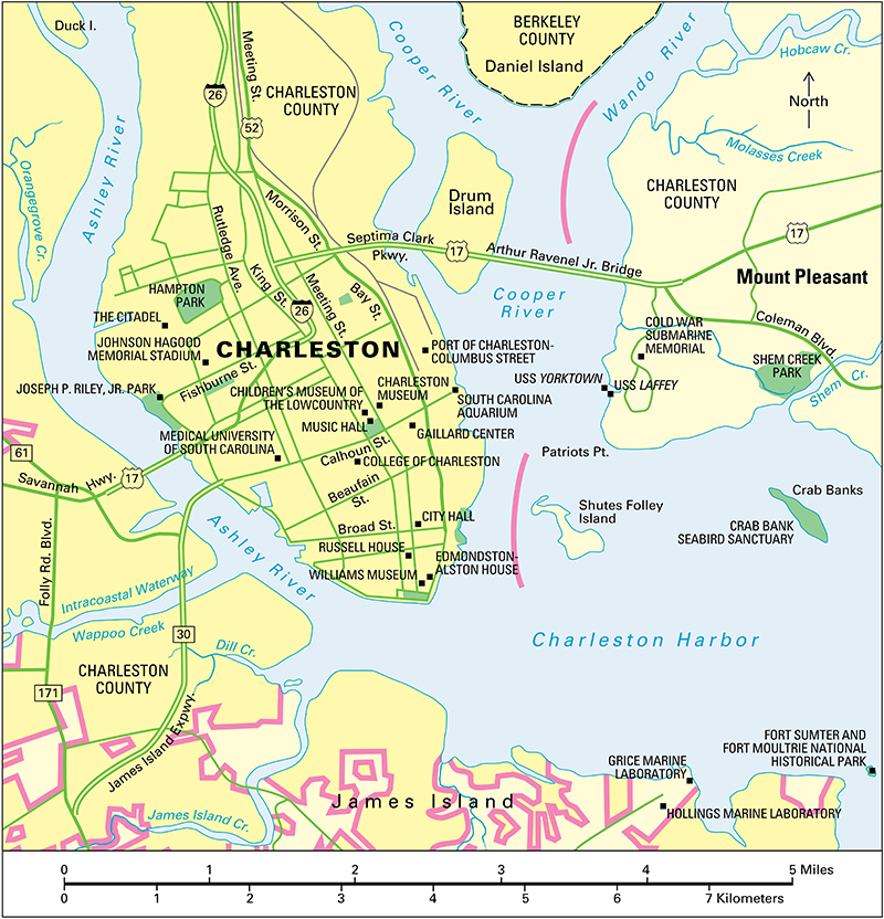 Charleston, South Carolina: City and points of interest