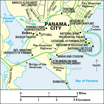 Panama City, Panama: City and points of interest