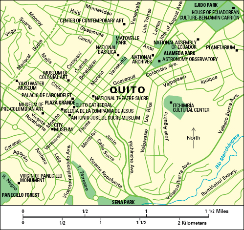 Quito, Ecuador: City and points of interest