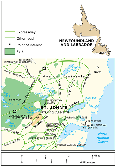 St. John's, Newfoundland and Labrador, Canada: City and points of interest