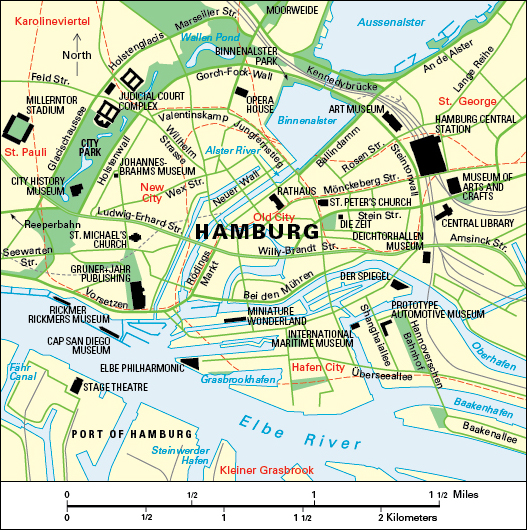 Hamburg, Germany: City and points of interest