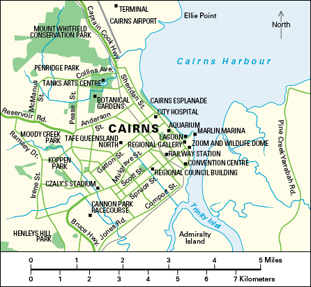 Cairns, Queensland, Australia: City and points of interest