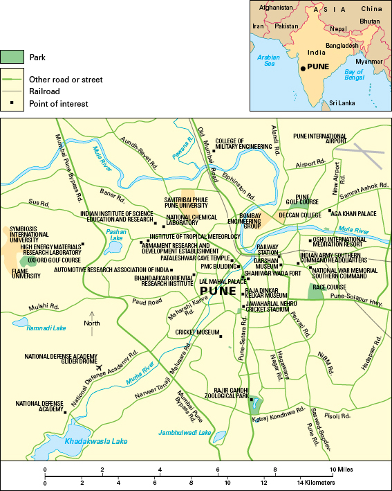 Pune, India: City and points of interest