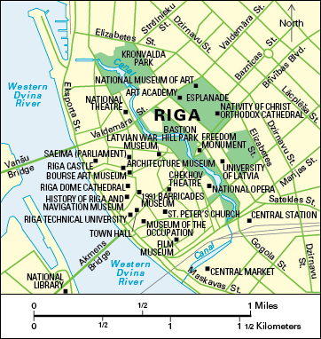 Riga, Latvia: City and points of interest