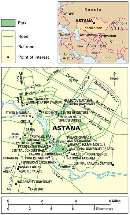 Astana, Kazakhstan: City and points of interest